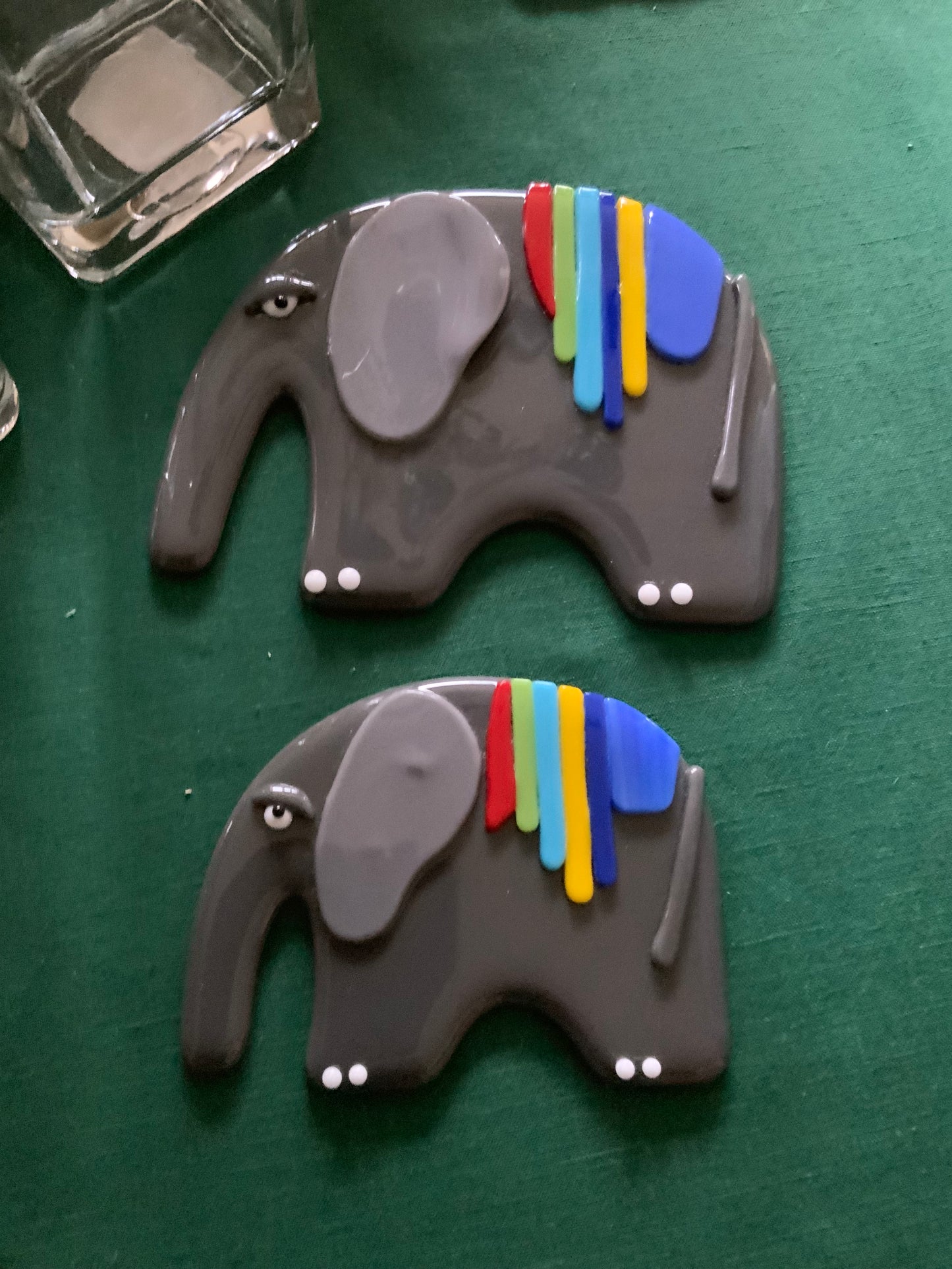 Fused Glass Elephant